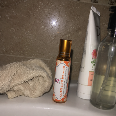 Customer review photo for Caffe Coco Dark Circle Serum