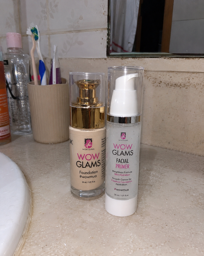 Customer review photo for Face Primer Makeup | Face Makeup