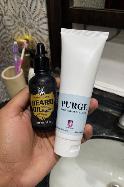 Customer review photo for Beard Oil Pakistan - Beard Growth Oil