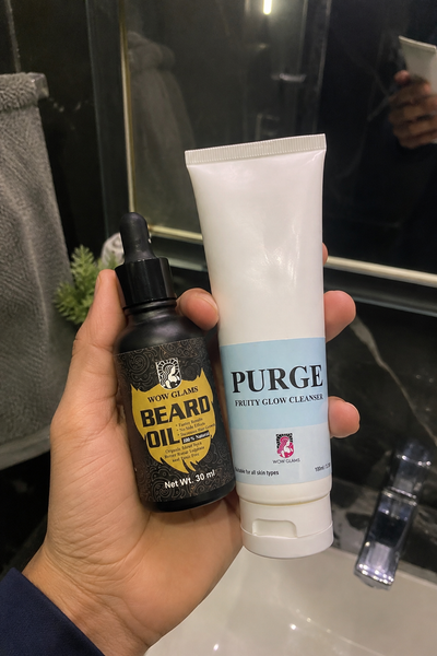 Customer review photo for Beard Oil Pakistan - Beard Growth Oil