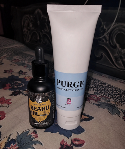 Customer review photo for Beard Oil Pakistan - Beard Growth Oil