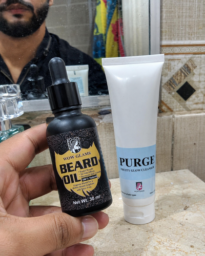 Customer review photo for Beard Oil Pakistan - Beard Growth Oil
