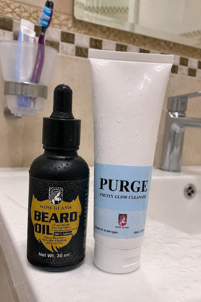 Customer review photo for Beard Oil Pakistan - Beard Growth Oil