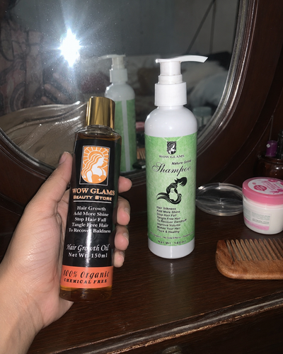 Customer review photo for Nature Grind Sulphate free Shampoo