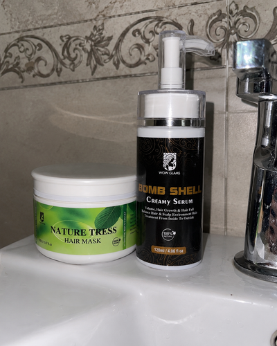 Customer review photo for Nature Tress Hair Mask | Best Hair Mask for Dry Damaged Hair