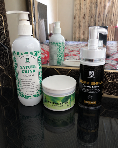 Customer review photo for Nature Tress Hair Mask | Best Hair Mask for Dry Damaged Hair