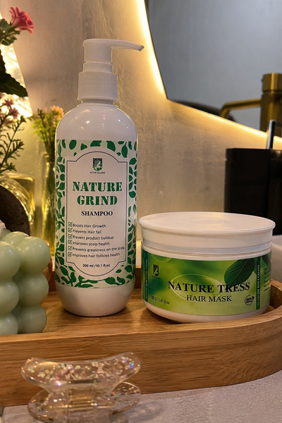 Customer review photo for Nature Tress Hair Mask | Best Hair Mask for Dry Damaged Hair
