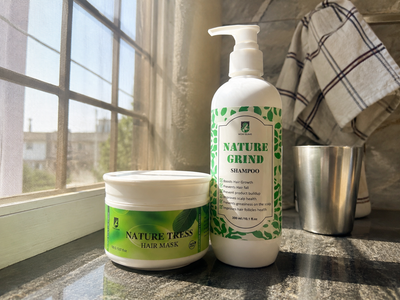 Customer review photo for Nature Grind Sulphate free Shampoo