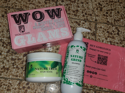 Customer review photo for Nature Grind Sulphate free Shampoo