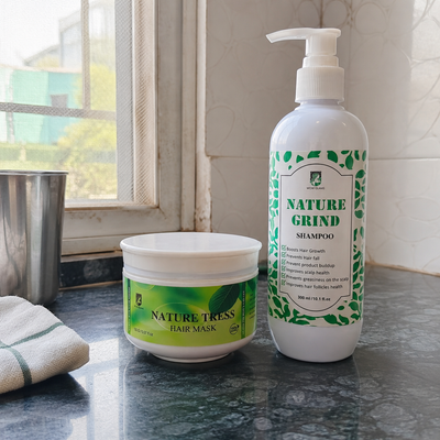 Customer review photo for Nature Grind Sulphate free Shampoo