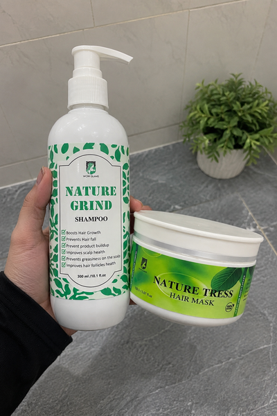 Customer review photo for Nature Tress Hair Mask | Best Hair Mask for Dry Damaged Hair