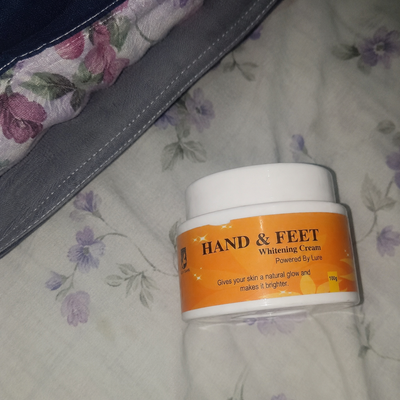 Customer review photo for Hand & Foot Brightening Cream