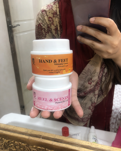 Customer review photo for HEELS and SCENTS Cream - Cracked Heel & Foot Odor Remover Cream