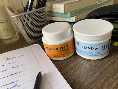 Customer review photo for Hand & Foot Brightening Cream