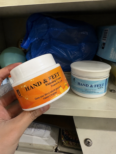 Customer review photo for Hand and Foot Brightening Scrub