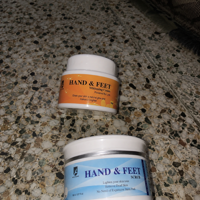 Customer review photo for Hand & Foot Brightening Cream