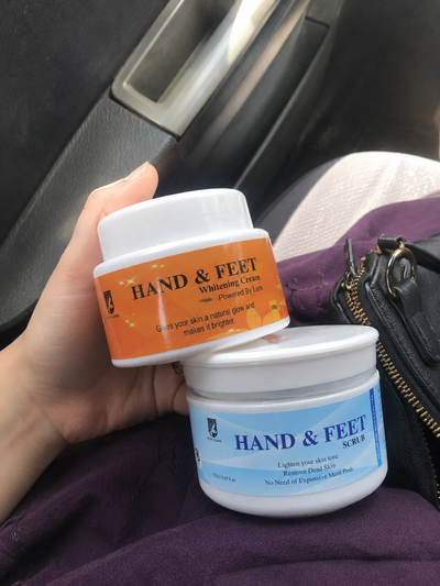 Customer review photo for Hand & Foot Brightening Cream