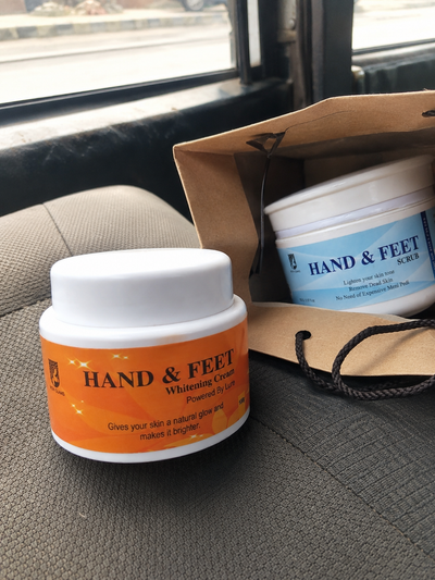 Customer review photo for Hand and Foot Brightening Scrub