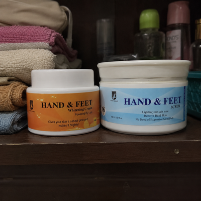 Customer review photo for Hand and Foot Brightening Scrub