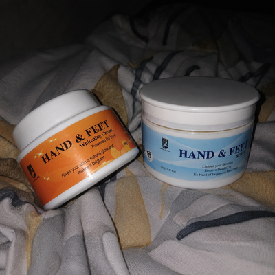 Customer review photo for Hand and Foot Brightening Scrub