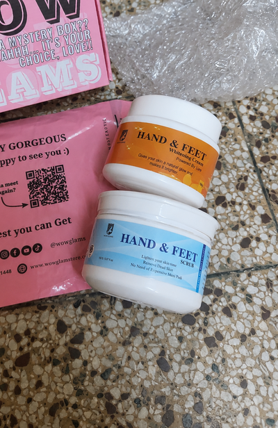 Customer review photo for Hand and Foot Brightening Scrub