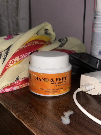 Customer review photo for Hand & Foot Brightening Cream