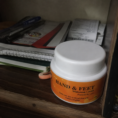 Customer review photo for Hand & Foot Brightening Cream
