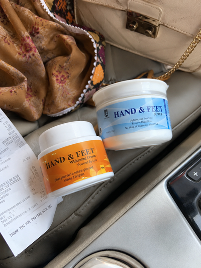 Customer review photo for Hand and Foot Brightening Scrub