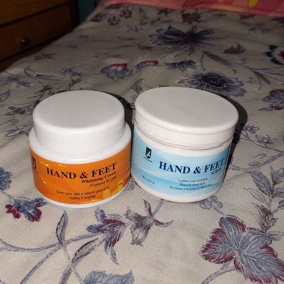 Customer review photo for Hand and Foot Brightening Scrub