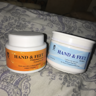 Customer review photo for Hand & Foot Brightening Cream