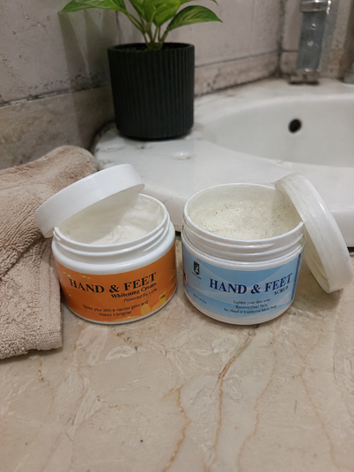 Customer review photo for Hand and Foot Brightening Scrub