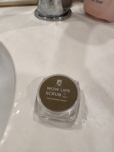Customer review photo for Wow Lip Scrub - Lip Scrub for Pink Lips
