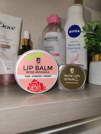 Customer review photo for Wow Lip Scrub - Lip Scrub for Pink Lips