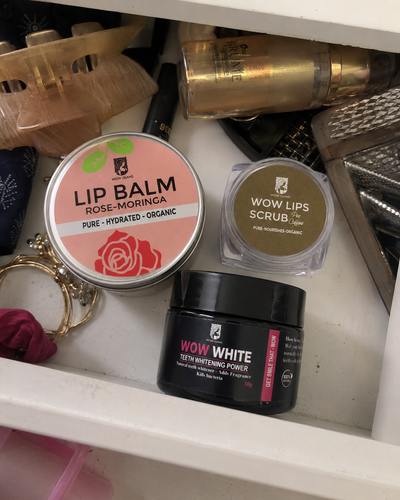 Customer review photo for Rose Moringa Lip Balm | Lip Balm for Dark and Dry Lips