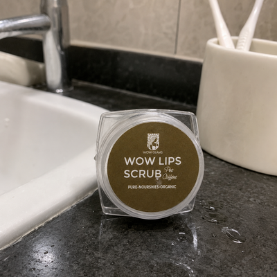 Customer review photo for Wow Lip Scrub - Lip Scrub for Pink Lips