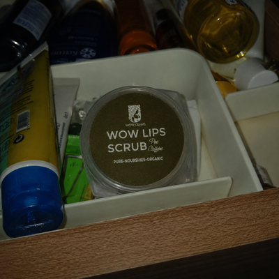 Customer review photo for Wow Lip Scrub - Lip Scrub for Pink Lips