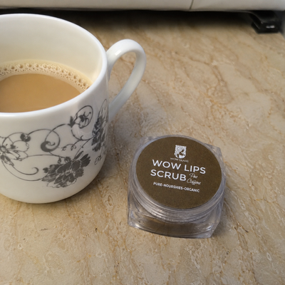 Customer review photo for Wow Lip Scrub - Lip Scrub for Pink Lips