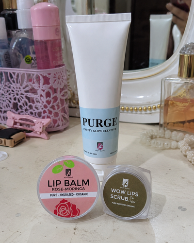 Customer review photo for Wow Lip Scrub - Lip Scrub for Pink Lips