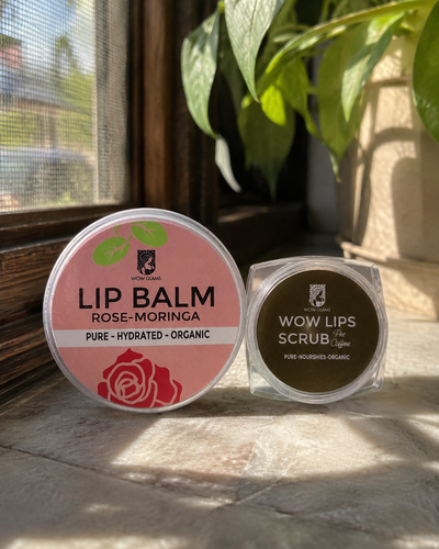 Customer review photo for Rose Moringa Lip Balm | Lip Balm for Dark and Dry Lips