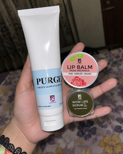 Customer review photo for Wow Lip Scrub - Lip Scrub for Pink Lips