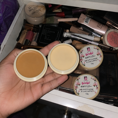Customer review photo for Wow 45 Shade Handi Base - Matte Foundation