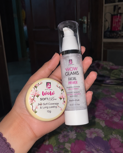 Customer review photo for Wow Ivory Shade Handi Base - Matte Foundation