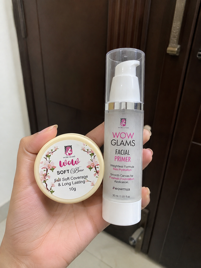 Customer review photo for Wow Ivory Shade Handi Base - Matte Foundation