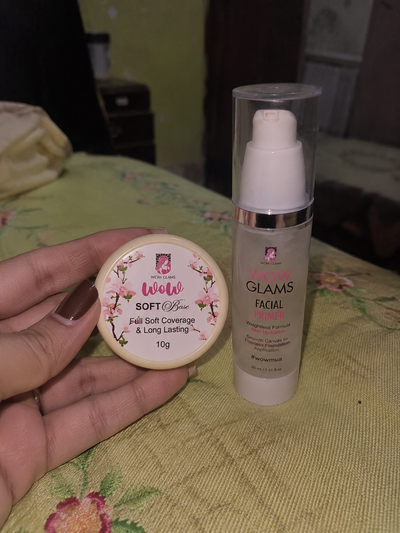 Customer review photo for Wow 45 Shade Handi Base - Matte Foundation