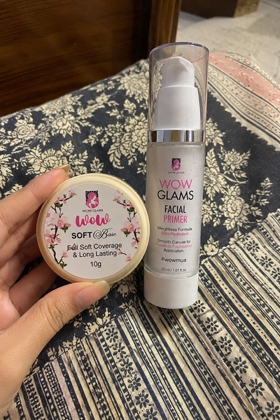 Customer review photo for Wow 45 Shade Handi Base - Matte Foundation