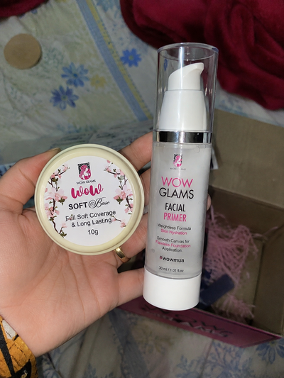 Customer review photo for Wow 45 Shade Handi Base - Matte Foundation