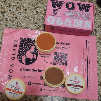 Customer review photo for Contour - Wow Chocolate Shade Handi Base