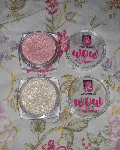 Customer review photo for Lightening Shade Highlighter Makeup