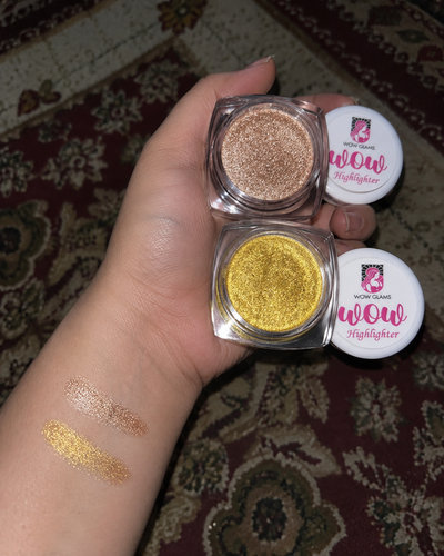 Customer review photo for Tropical Shade Highlighter Makeup