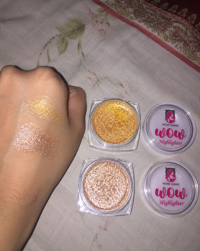 Customer review photo for Tropical Shade Highlighter Makeup